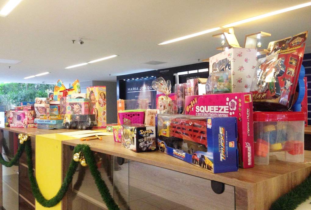 Campanha de Natal em parceria com o E-Business Park