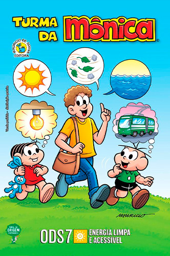 Turma da Mônica em Objetivos Globais ODS 07