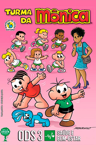 Turma da Mônica em Objetivos Globais ODS 03