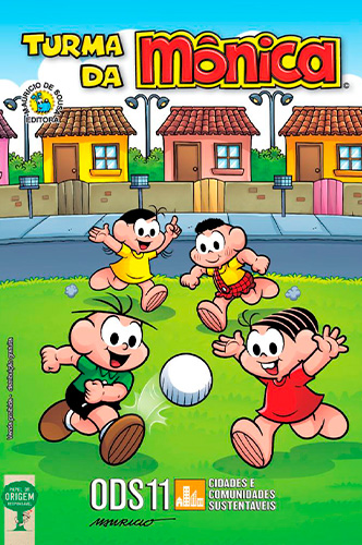 Turma da Mônica em Objetivos Globais ODS 16
